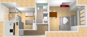 EMAS1 2 Schlafzimmer 4 Einzelbetten